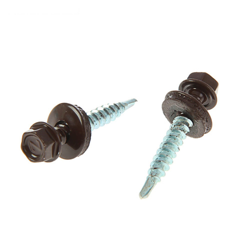 Саморезы Nix-Stratur (20мкм Zn) 5,5*19 RAL 8017 250 шт
